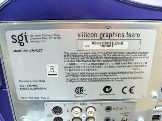 Silicon Graphics SGI Tezro Workstation 2 800Mhz CPU 292GB 2GB RAM Boots,  Locked 6