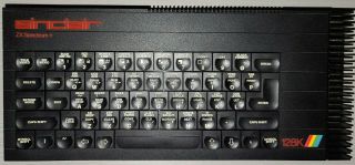 Sinclair Zx Spectrum 128k,  " Toastrack " Model. ,  Caps & Membrane