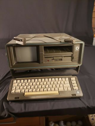 Commodore Sx 64 Computer Keyboard Mini Monitor 10/1984 Parts 25500 Sx64