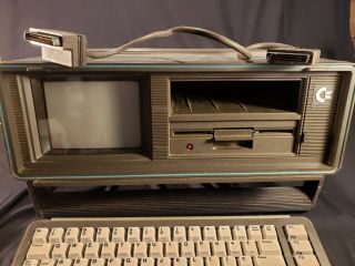 Commodore SX 64 Computer Keyboard Mini Monitor 10/1984 Parts 25500 SX64 3