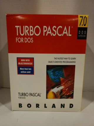 Turbo Pascal 7.  0 Dos Version Borland