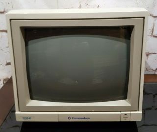 Commodore 1084 CRT Color Monitor For Amiga/C64/C128 Computers 2
