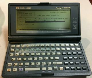 HP 200LX palmtop computer 1MB Ram 3