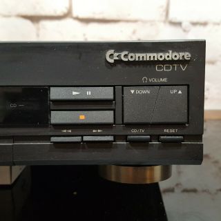 Commodore Amiga CDTV CD - 1000 & CDTV Remote Control,  CD 1401,  & 6