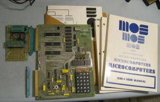 Mos Tech.  Kim - 1 Microcomputer,  6502,  W/ Manuals,  Docs,  Accessories,  Nr