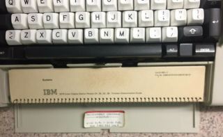 IBM 3278 3279 beamspring keyboard 1742700 clicky Beam Spring 2
