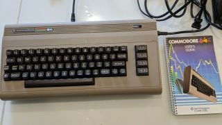 Commodore 64 And Floppy Disk Drive -