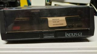 Indus GT Disk Drive for Atari Computer w/ Power Supply,  Cable,  Disks,  and box. 3