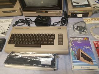 Commodore 64 system W/1541 Drive,  1702 monitor,  1526 Printer,  Speech Module 5