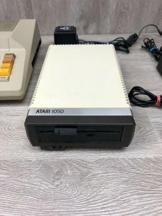 Atari 800 Computer with 1050 Disk Drive,  (2) Joysticks,  Books,  Manuals,  & Games 3