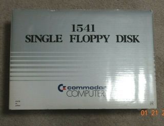 Commodore Computer 1541 Single Floppy Disk Drive - Good