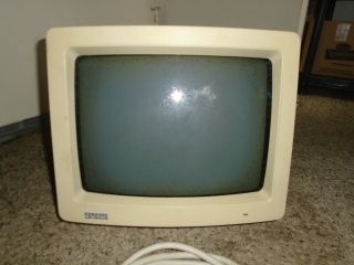 Vintage DEC Digital VR - 241 Computer Monitor 5