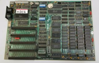 Ibm Xt 5150 Motherboard,  Intel 8088 Cpu & 512kb Ram For Dos Retro Gaming Mbc6