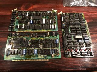 Set Of 3x Compupro S - 100 Cards - Disk 3,  Disk 1a,  And System Support