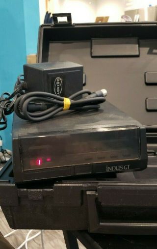 Indus Gt 5.  25 " Floppy Disc Drive For Atari Power Supply,  Floppies,  Carry Case