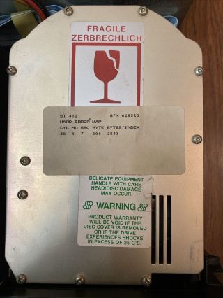IBM 5160 Personal Computer PC XT 10MB Seagate Hard Drive 640kb RAM 5 1/4” Floppy 6
