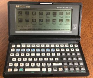 Hp 100lx Palmtop Computer,  Hewlett Packard 