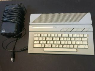 Atari 130xe Computer With Power Supply With Replacement Keyboard Mylar