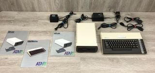 Atari 800xl Home Computer And Atari 1050 Disk Drive - Good