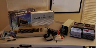 Commodore 64 Computer / 1541 Disk Drive / Msd Disk Drive Bundle