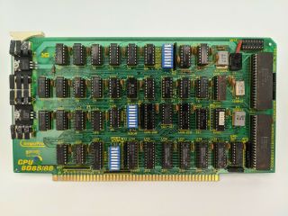 Compupro S - 100 8085/8088 Dual Cpu Board Godbout 1981