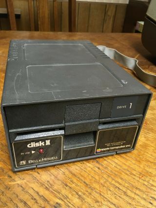 Bell & Howell Disk ][ 5.  25 " Floppy Drive For " Darth Vader " Apple ][