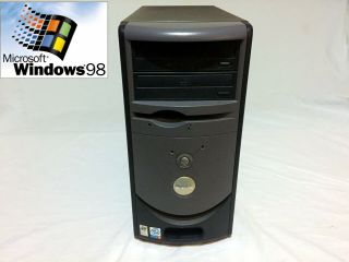 Dell Dimension 2400 Windows 98 Se Retro Computer P4 2.  6 Ghz,  512 Ram,  60 Gb Hd