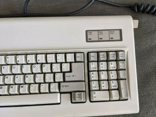 Fully Functional - IBM PC AT Model F Computer Keyboard W/ Soarers Adapter 3