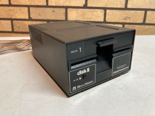 Apple Computer Bell & Howell Black Disk Ii 5.  25 External Floppy Drive A2m0003 1