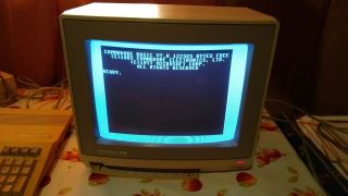 [tested Working]commodore 1902 Color Monitor And Accessories