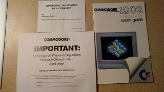 [TESTED WORKING]Commodore 1902 Color Monitor and accessories 2