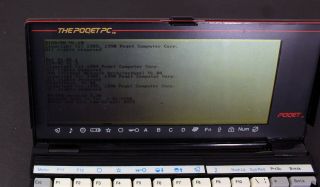 The Poqet PC Computer PQ0164 4