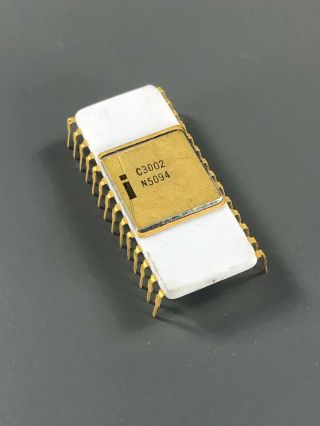 Intel C3002 - 2b Bit Slice Microprocessor (NOS,  3002,  computer chip 2
