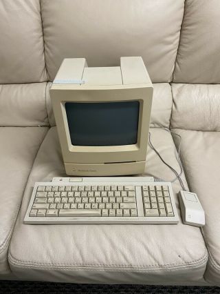 Apple Macintosh Classic – M0420 –,  (mouse And Keyboard)