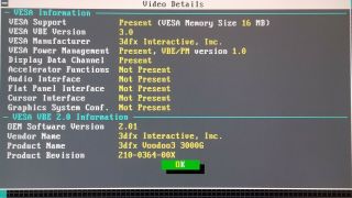 3DFX VOODOO 3 3000 AGP 16MB DOS RETRO GAMING VIDEO CARD M24 3