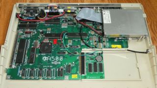 One of the kind Commodore Amiga 500 rev 6a 2.  5mb with Upgrades / Mods 4