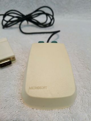 Microsoft Green Eyed Mouse,  1st Computer mouse introduced 1983 4