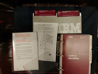 IBM Portable PC Model 5155 w/carry bag,  manuals,  V,  Boots,  256k 5