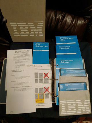 IBM Portable PC Model 5155 w/carry bag,  manuals,  V,  Boots,  256k 6