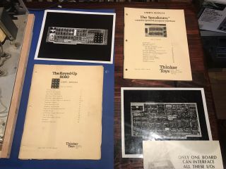 1977 Thinker Toys “Keyed - Up 8080” Computer - Altair Era Homebrew w/ Invoices 6