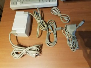 Apple IIc Bundle Computer A2S4000 AC Power Adapter Cables Software 3