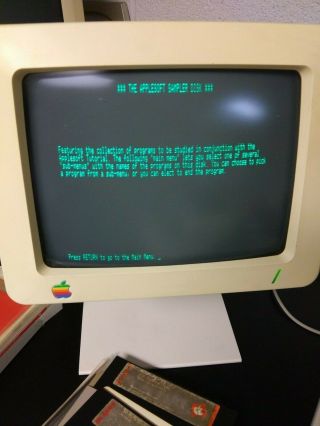 Apple IIc Computer,  Monitor,  Software,  Manuals & More 3