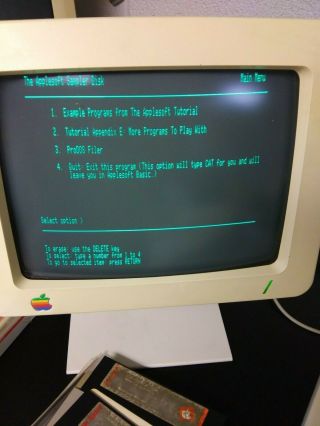 Apple IIc Computer,  Monitor,  Software,  Manuals & More 4