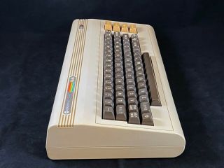 Commodore 64 Computer - Cleaned & w/ PSU Power Supply,  Joystick 4