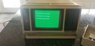 Trs - 80 model 4P Portable Cpu With 8 Floppy Disks radio shack 4