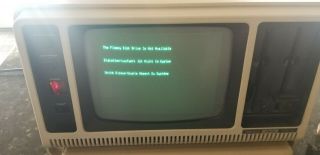 Trs - 80 model 4P Portable Cpu With 8 Floppy Disks radio shack 6