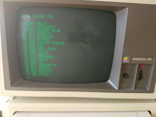 Apple IIe 2e Early Build,  Apple III monitor,  dual disk drives,  manuals,  software 2