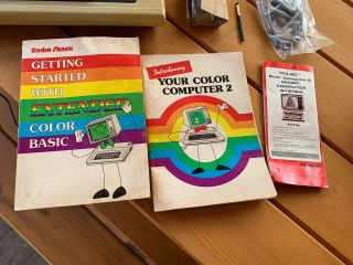 Tandy Radio Shack Trs - 80 Personal Color Computer 2