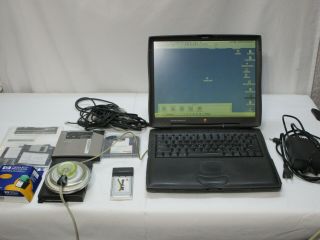 Macintosh Powerbook g3 Laptop plus printer & Powers on 2