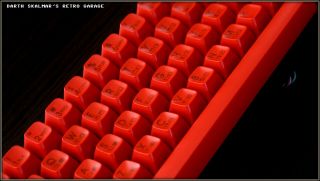 Commodore 64 Keyboard/tastatur (red) From Ds Retro Garage